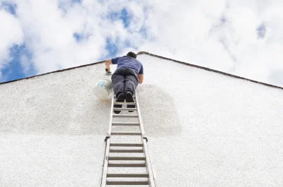 Peinture extérieure à Charentay — façades et ravalement